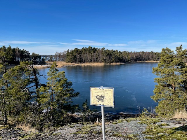 Utsikt över Licknevarpsfjärden