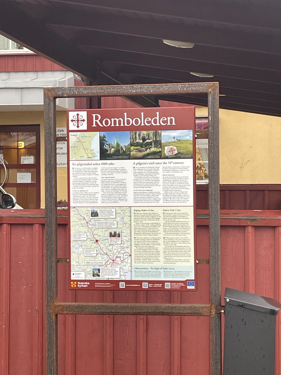 Ledentré Romboleden Etapp 2 Kolsva brukskyrka