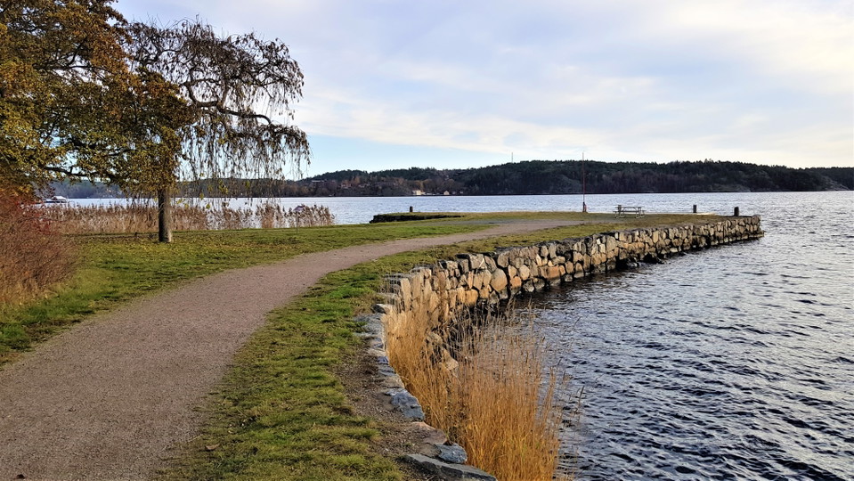 Mölna brygga. Foto Lidingö stad