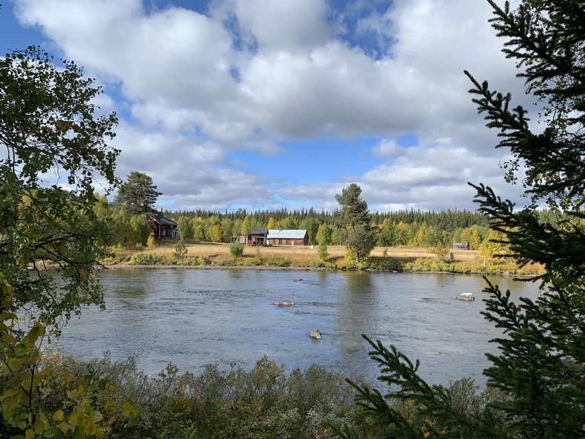 Utsikt över Rasteselet. Foto: Frida Björkelid. 