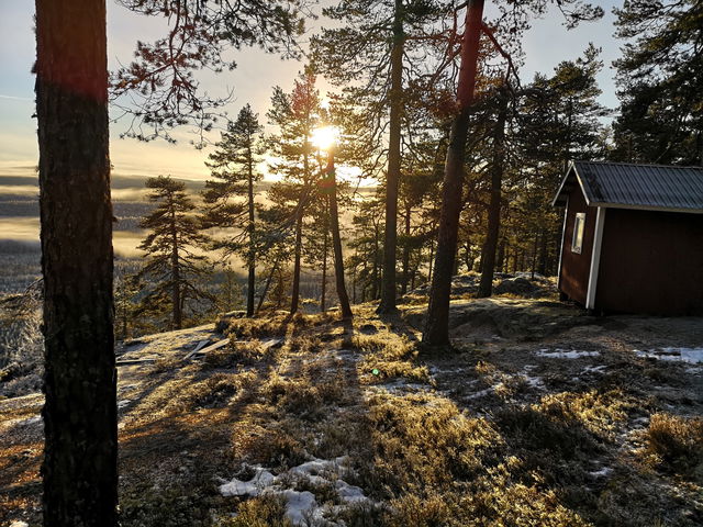 Öppen raststuga Hornberget