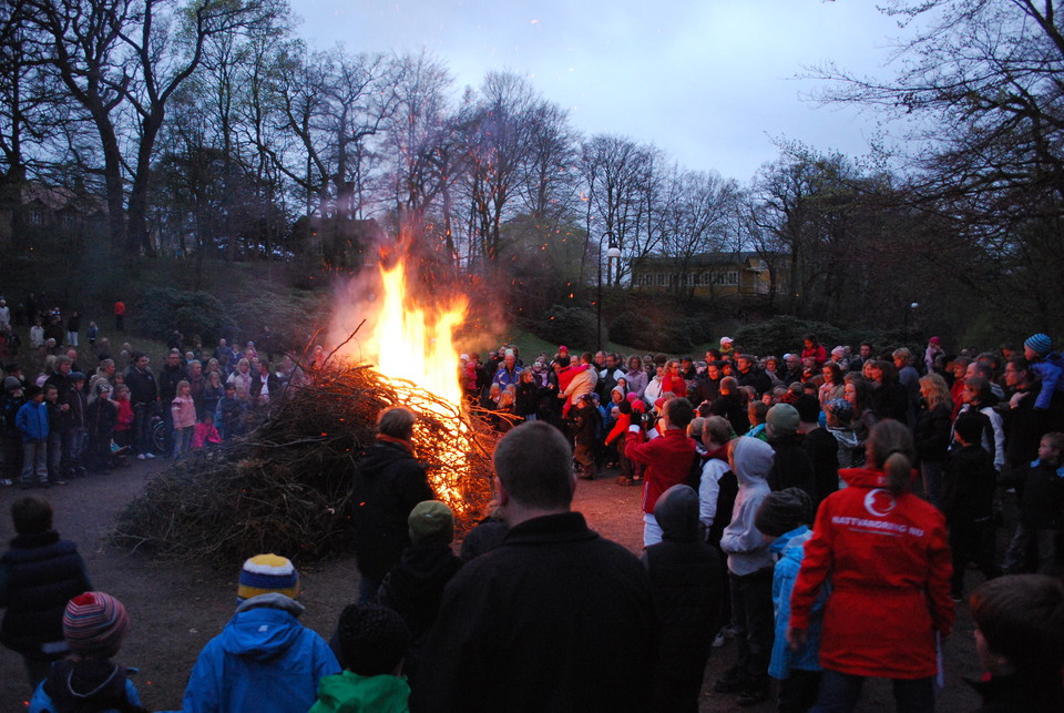 Valborg i parken