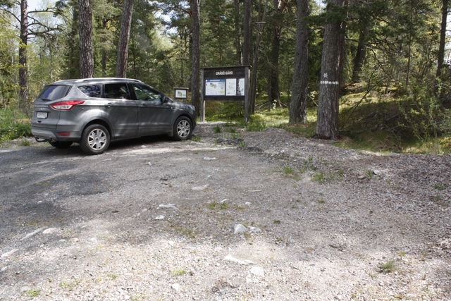 Parkeringsplats, Gräsö gård