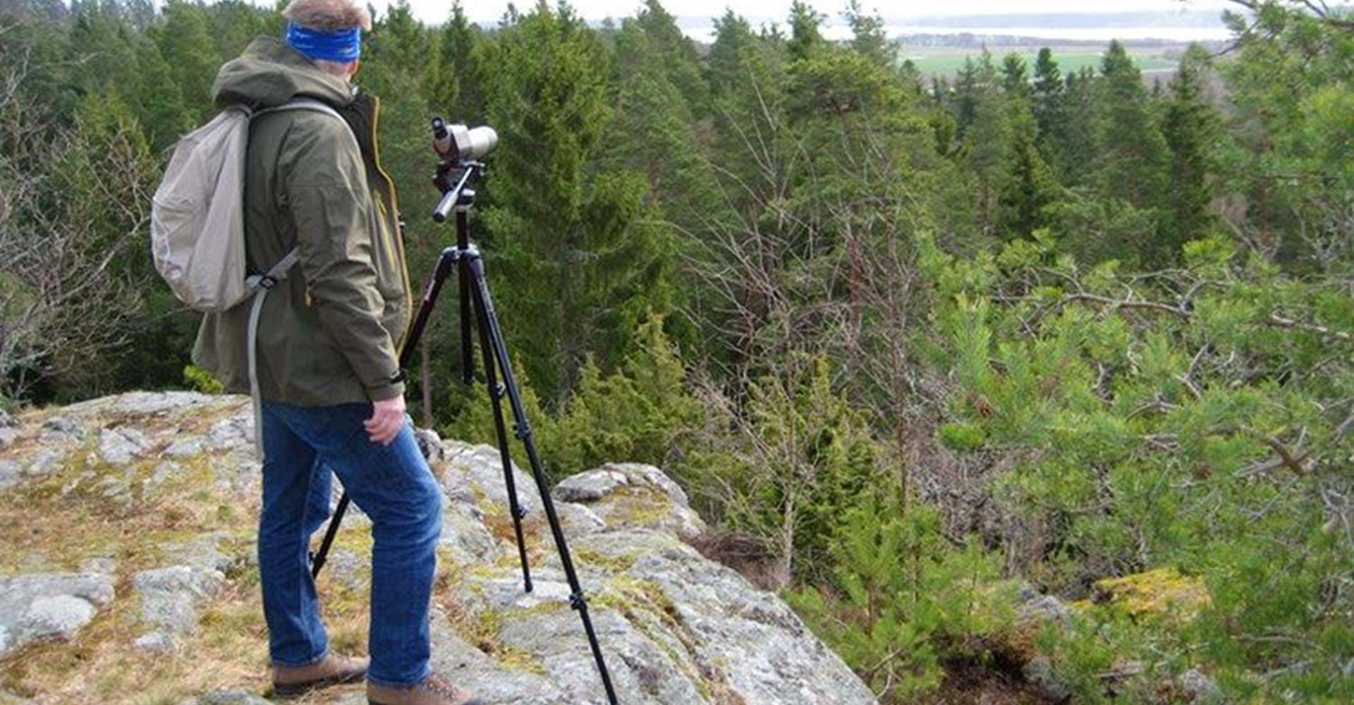 Utsikt från Juteberget. 
Etapp: Borensberg rundslinga. 
Motala
