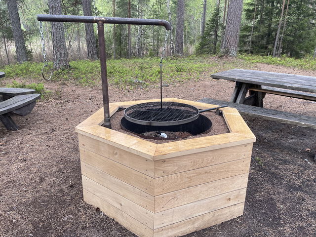 Eldstad, Norra Kvill
