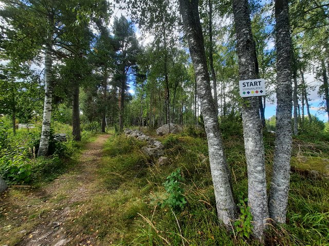 Elljusspår, Nordanå, Alfta, 2,8 km