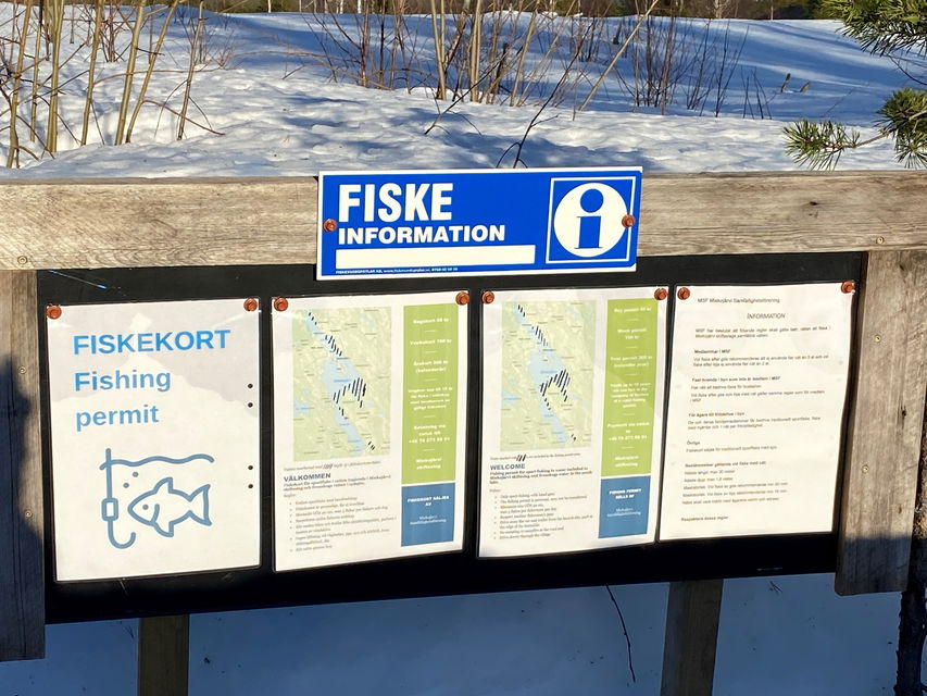 Information om fisket