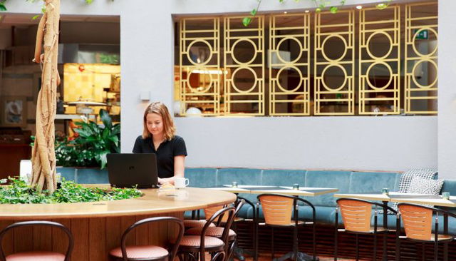 Vinterträdgården lunchrestaurang Västerviks Stadshotell