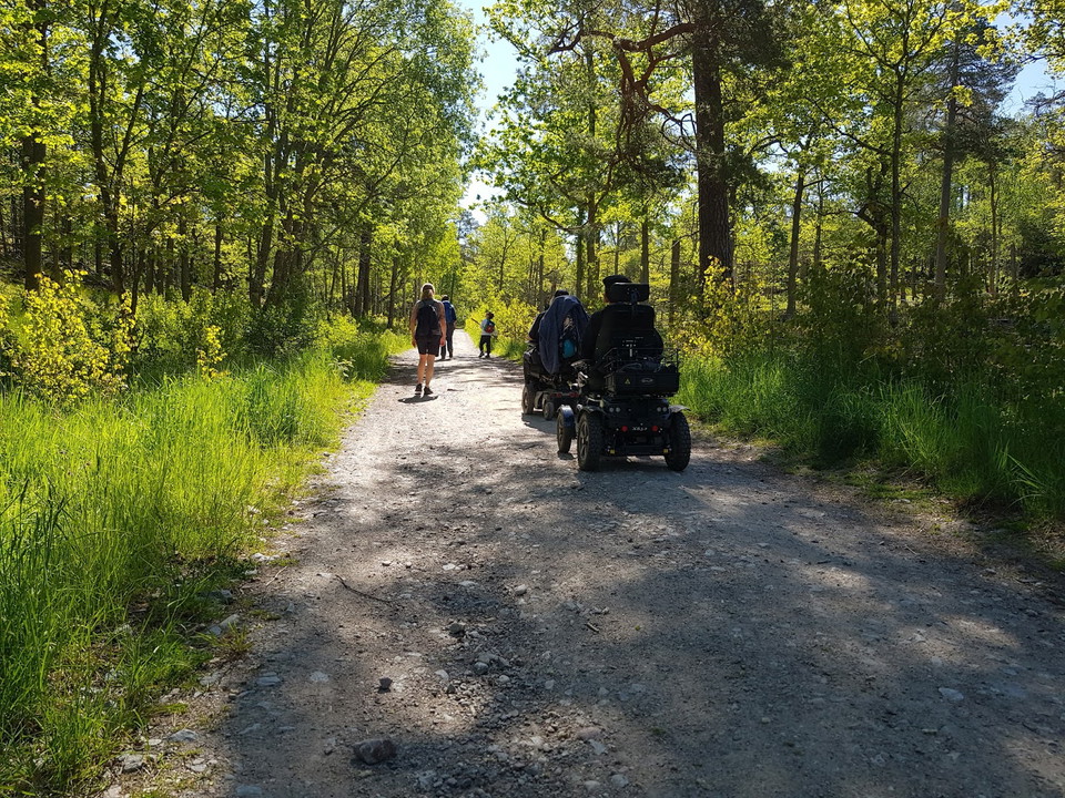 Tillgänglig led på Kärsön. Foto: Anders Andrae.