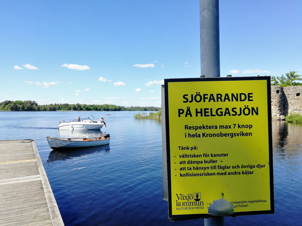Sjövett på Helgasjön
