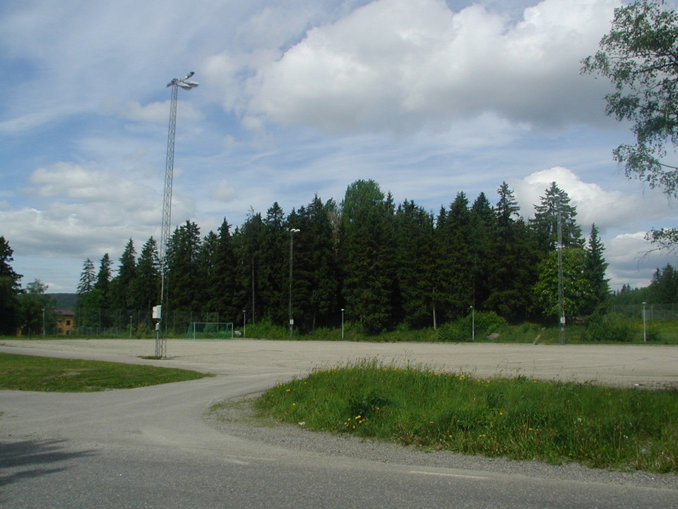 Grusplan vid Ljustadalens IP
