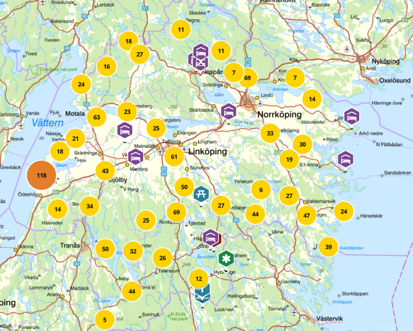 Ny webbplats för Östgötaleden – nu i Naturkartan!