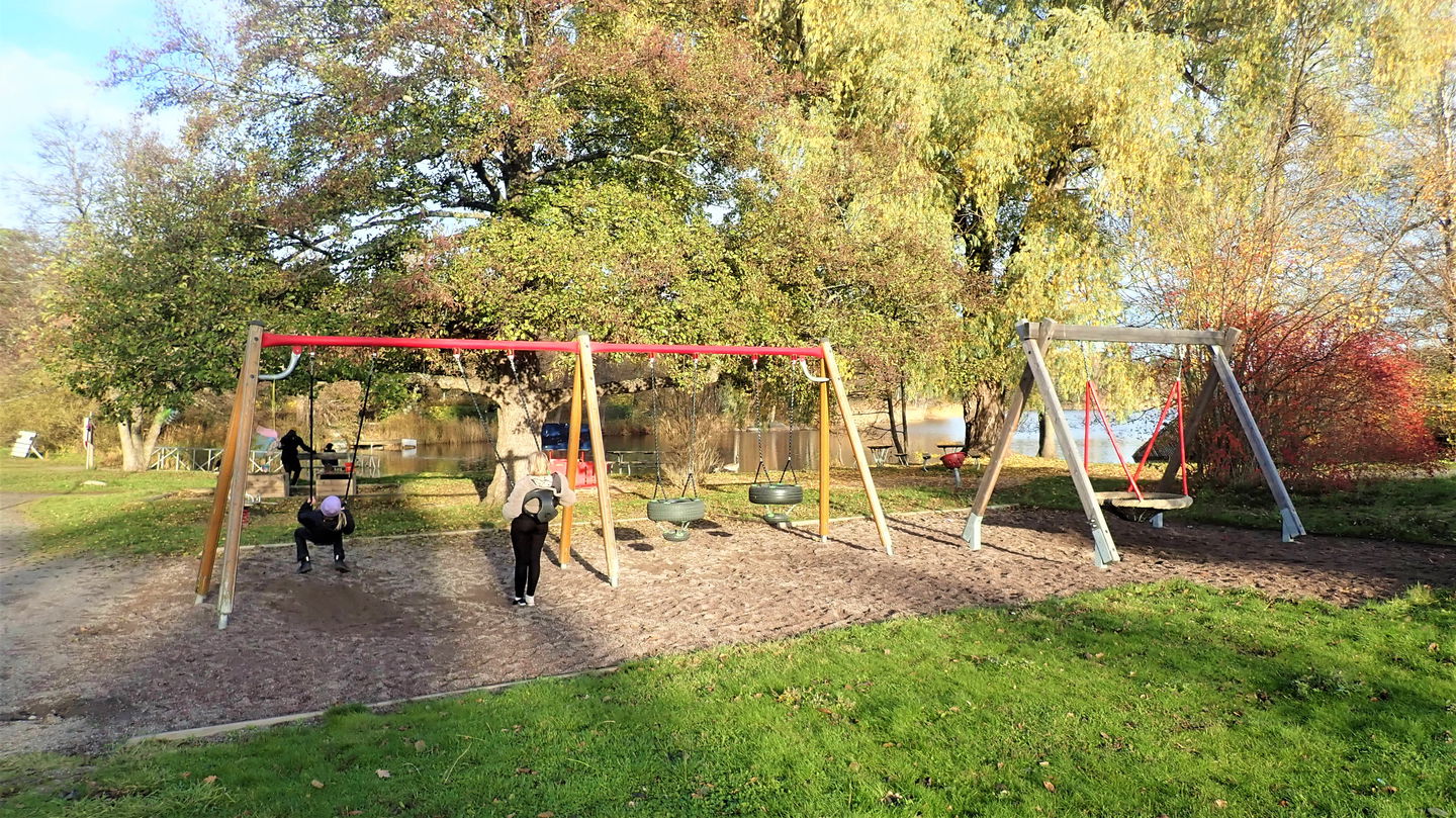 Kottlabadets lekplats. Foto Lidingö stad