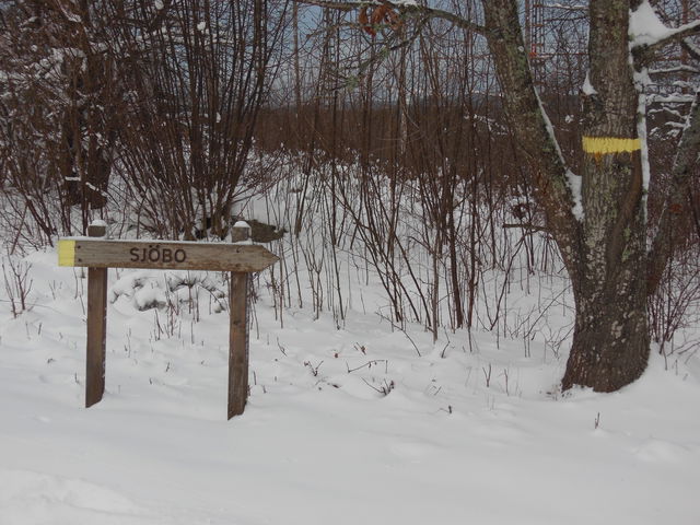 Vandringsled mellan Sjöbo-Knäppan och Charlottenborg