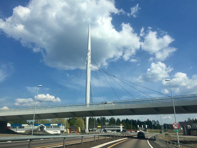 Norgesporten bridge, Ørje