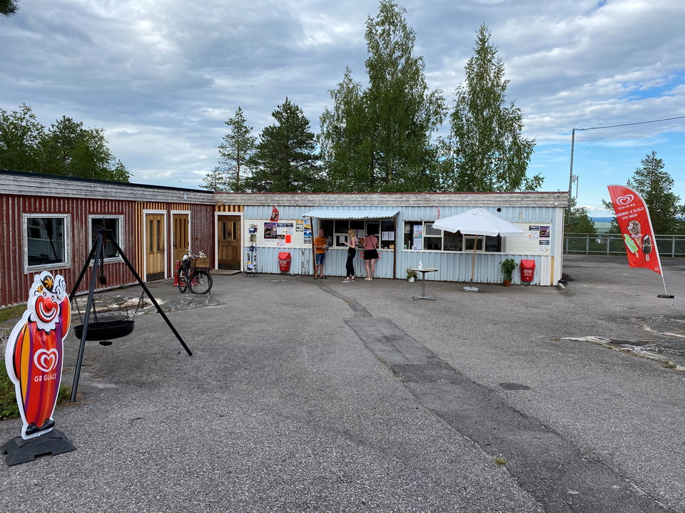 Brännabergets Festplats is open during summer time