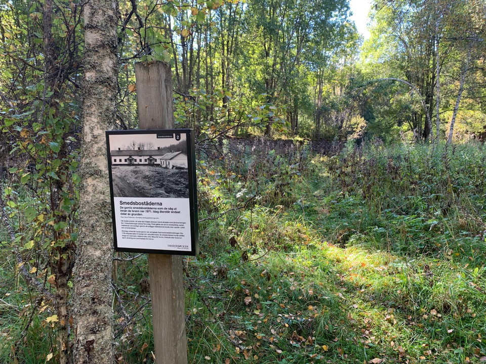 Gamla smedbostäderna Schisshyttan