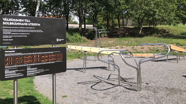 Solbrännans utegym