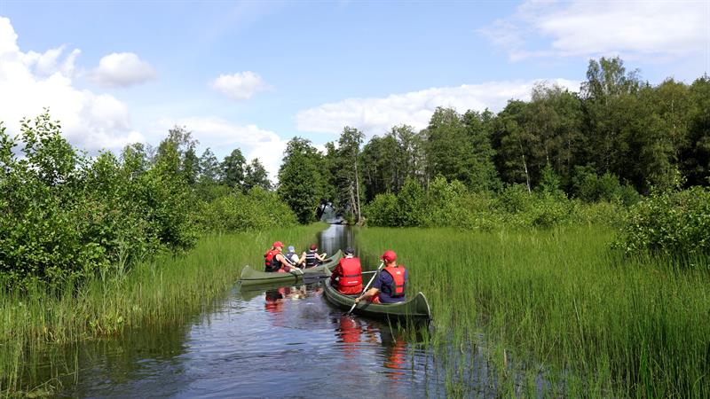 Canoe rental Spydeberg volunteercenter (Hovind school)