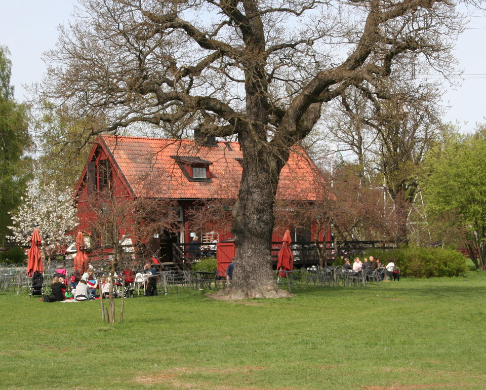 Café Skafferiet vid Stora Skuggan.
