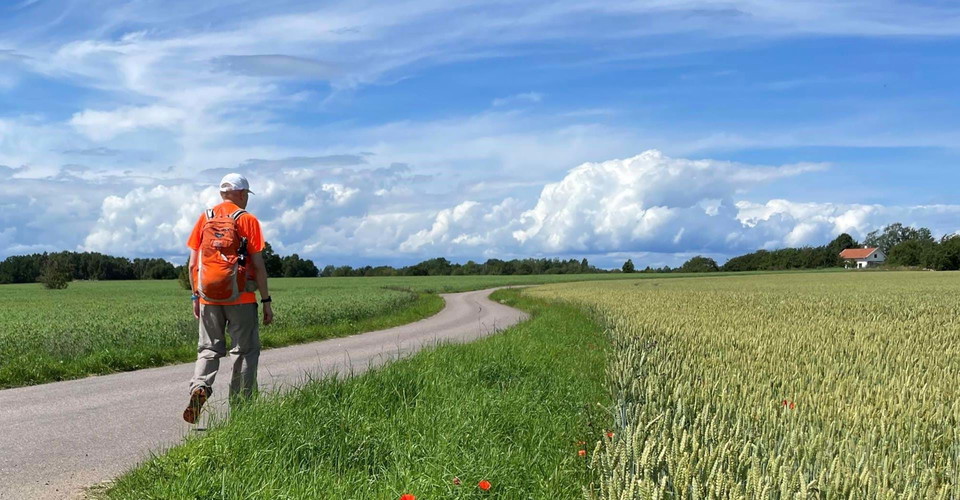 Asfaltsväg upp mot Ödeshög
Ödeshög - Stocklycke, Orrnäs rundslinga
Ödeshög kn