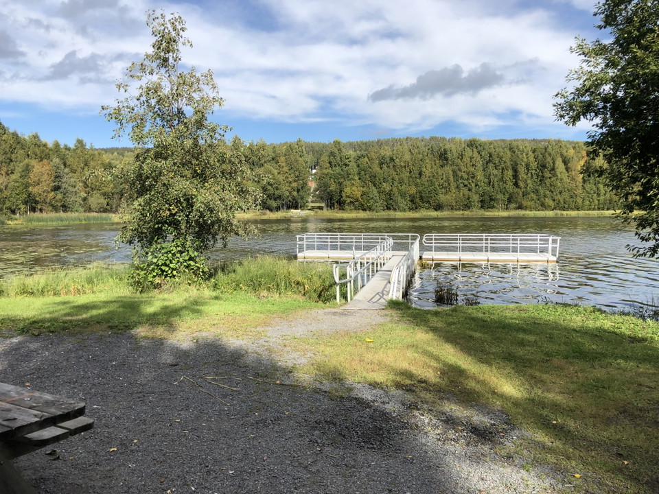 Tillgängliggjord fiskebrygga