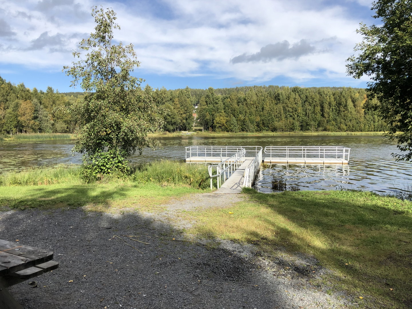 Tillgängliggjord fiskebrygga
