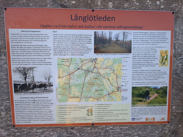 Informationsskylt: Långlötleden