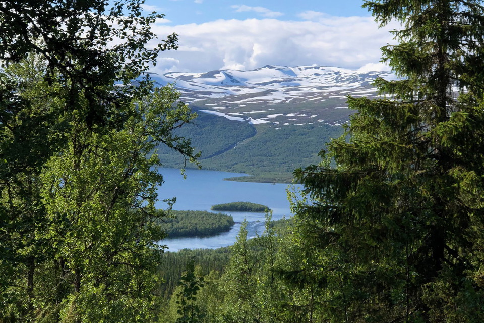 Vy från stigen.
