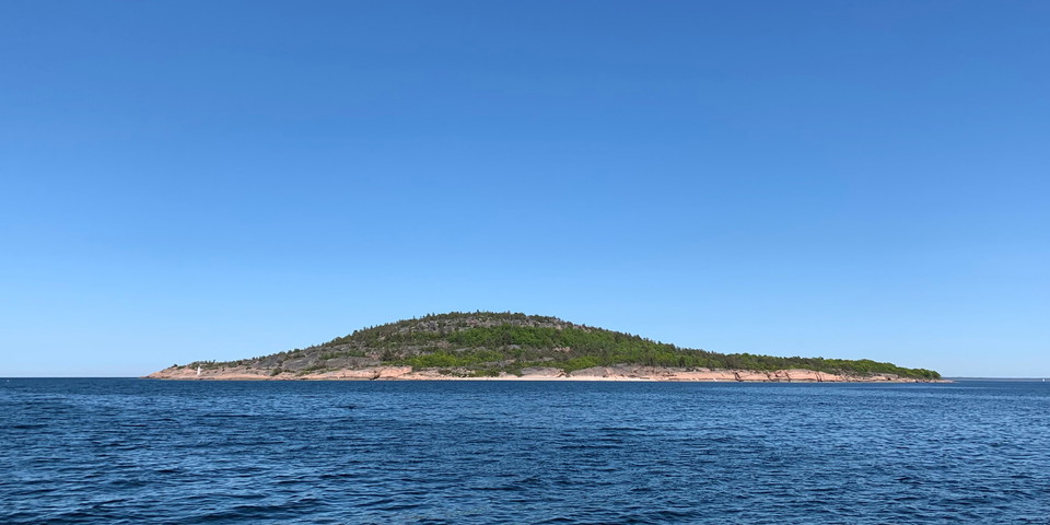 blå jungfrun från havet