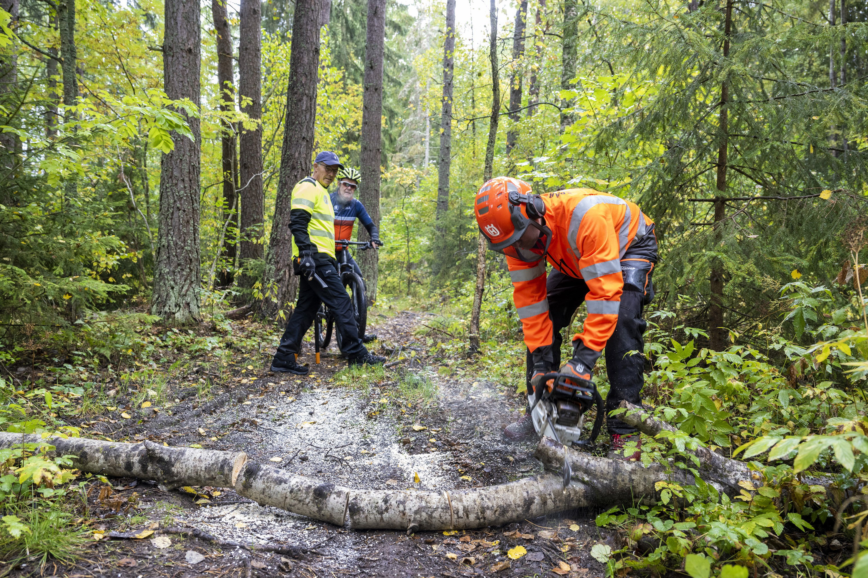Entusiasterna gör spåren tillgängliga för fler