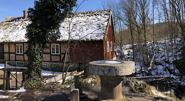 Hallamölla kvarn.
