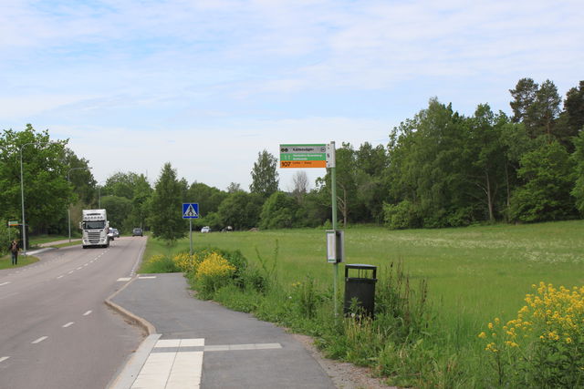 Busshållplats, Källbovägen, Hågadalen-Nåsten