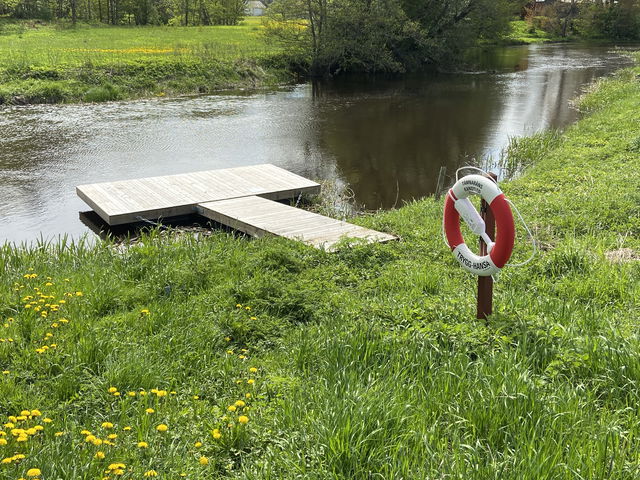 Brygga Östra Vad norra, Tämnaråns kanotled