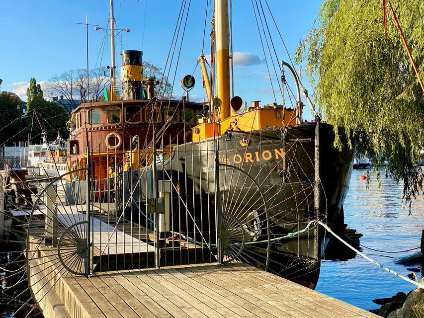 S/S Orion vid Skeppsholmen.