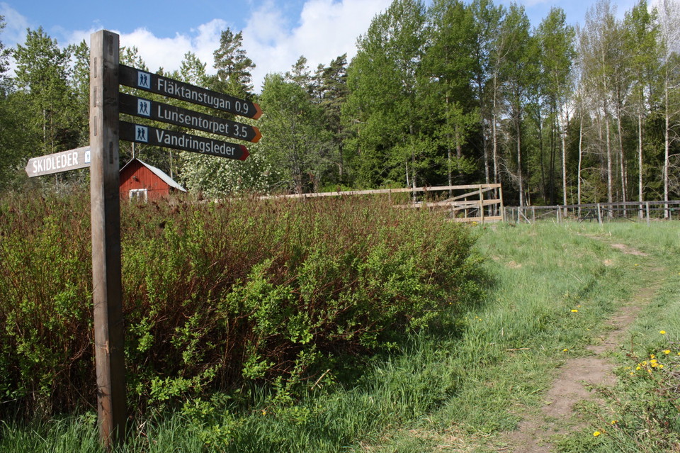 Vägvisare vid Nyby