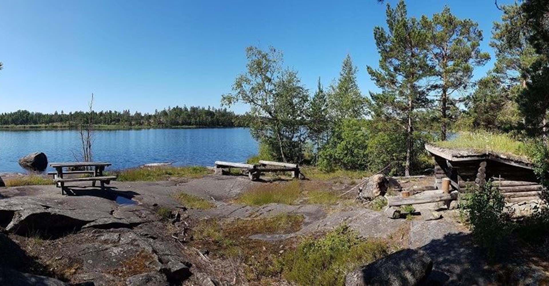 Storsjön vindskydd
Valdemarsvik
Sträcka Malviken Storsjön