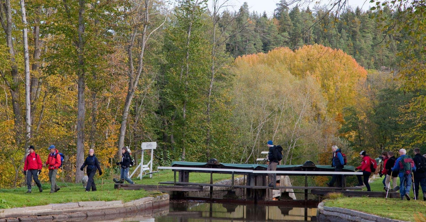 Kinda kanal slussen vid Hovetorp
Etapp: Vidingsjö-Bjärka Säby
Linköping
