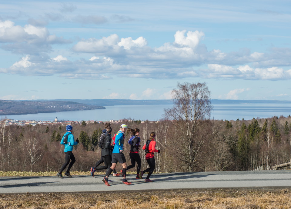 Utsikten från Skinnersdal är vidsträckt och hänförande