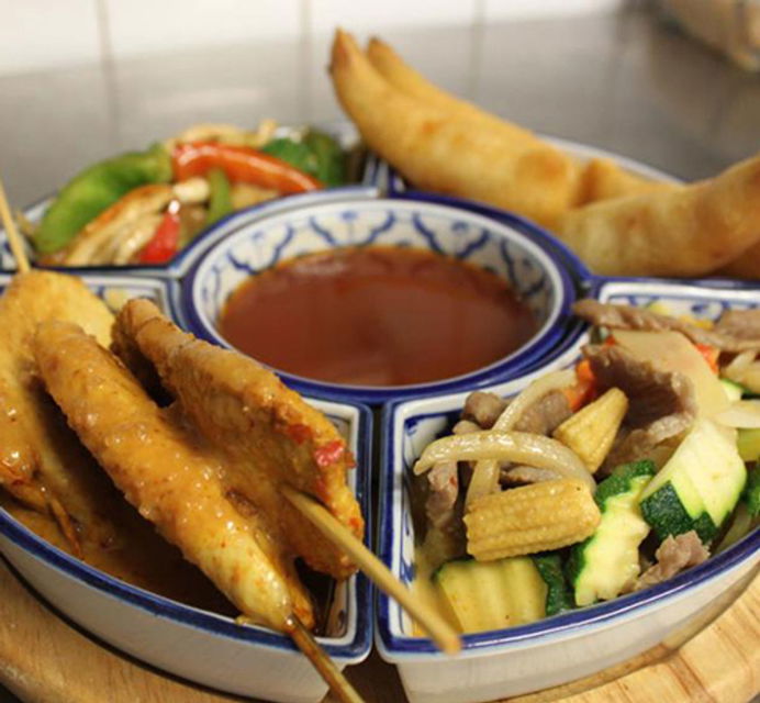 Fem små rätter från Thanh Thai Palace i kristinehamn