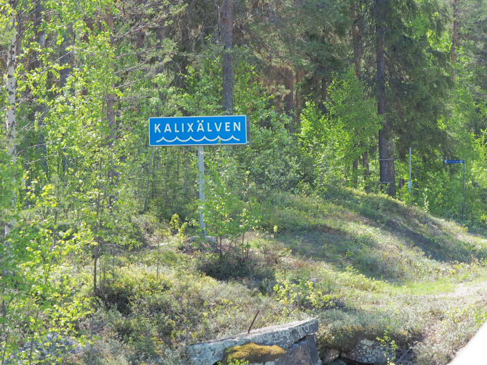 Jockfallet is the highest waterfall of Kalix river