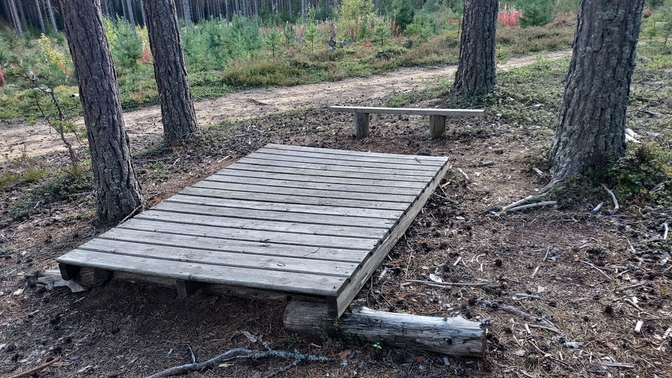 Utegym Färila vid elljusspåret