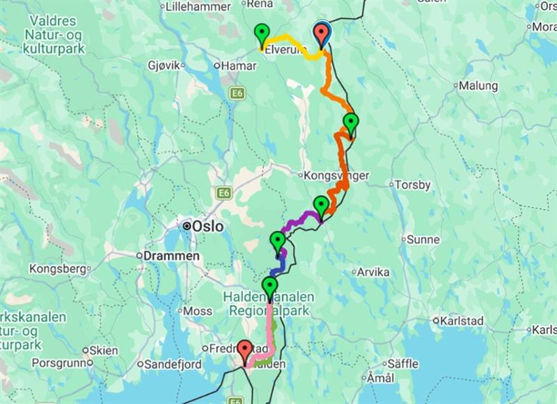 Wilderness route - National biking route # 9