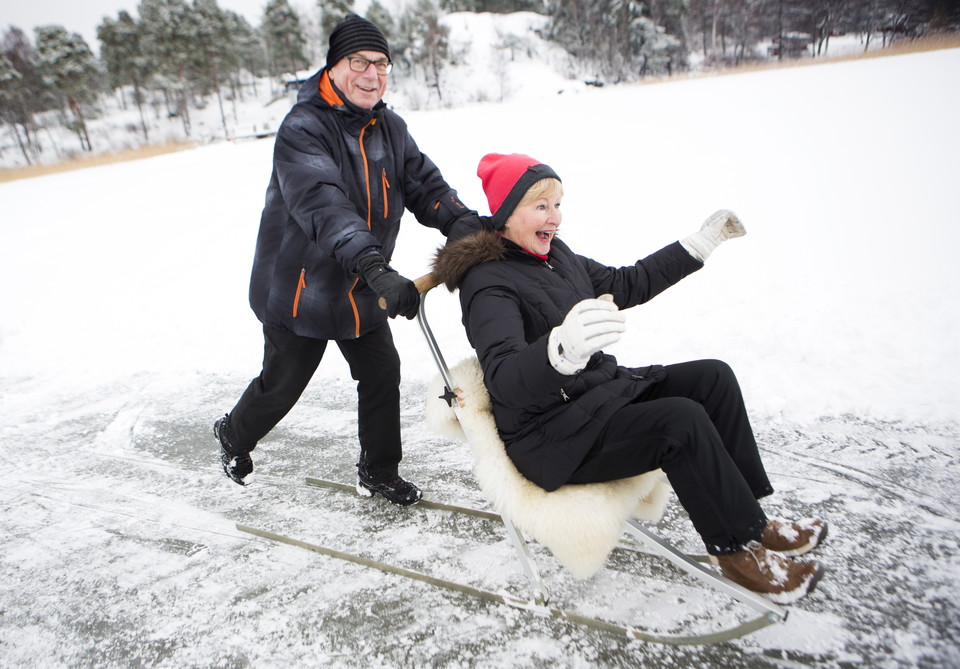 Västeråsfjärdens skirdskobana - För skridsko, promenad och spark
