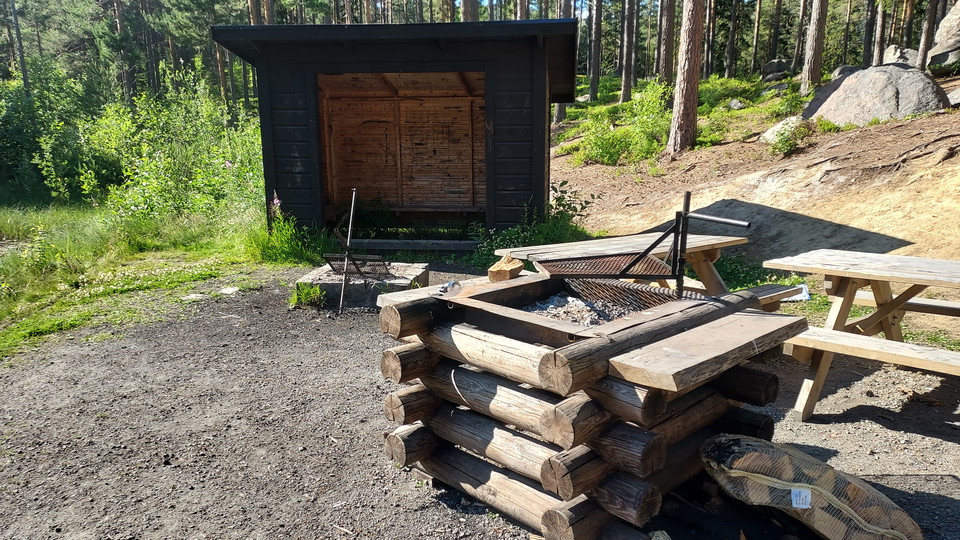 Rastplats vid Badtjärn