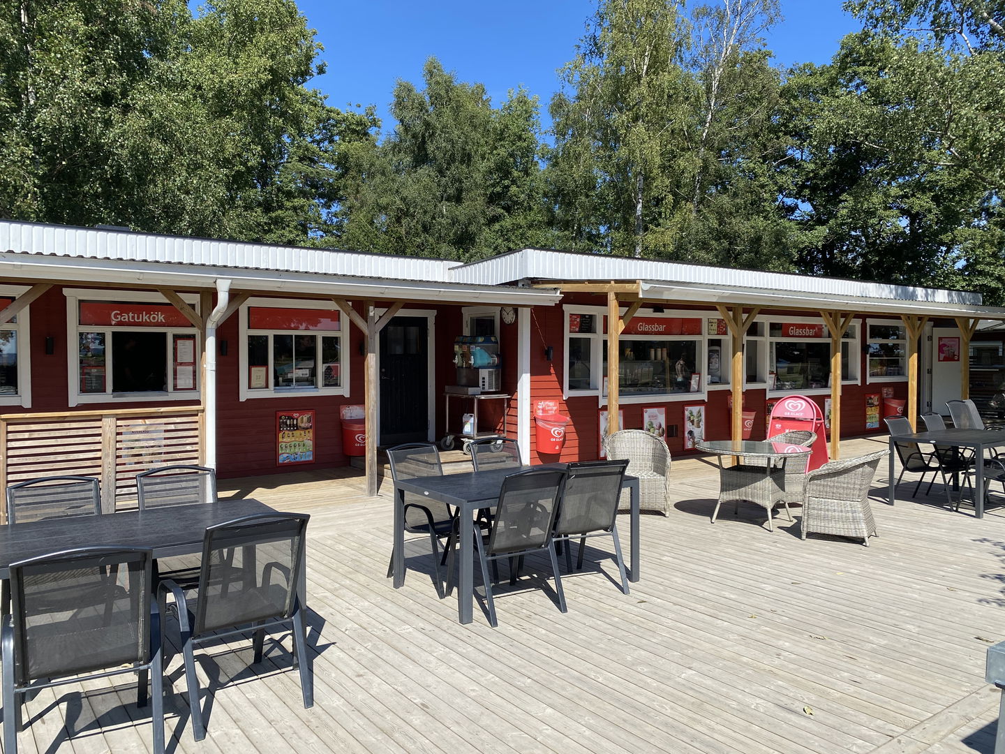 Gatukök och glassbar