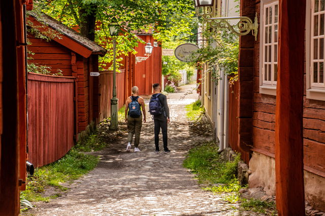 Trädgårdsföreningen - Gamla Linköping, Östgötaleden
