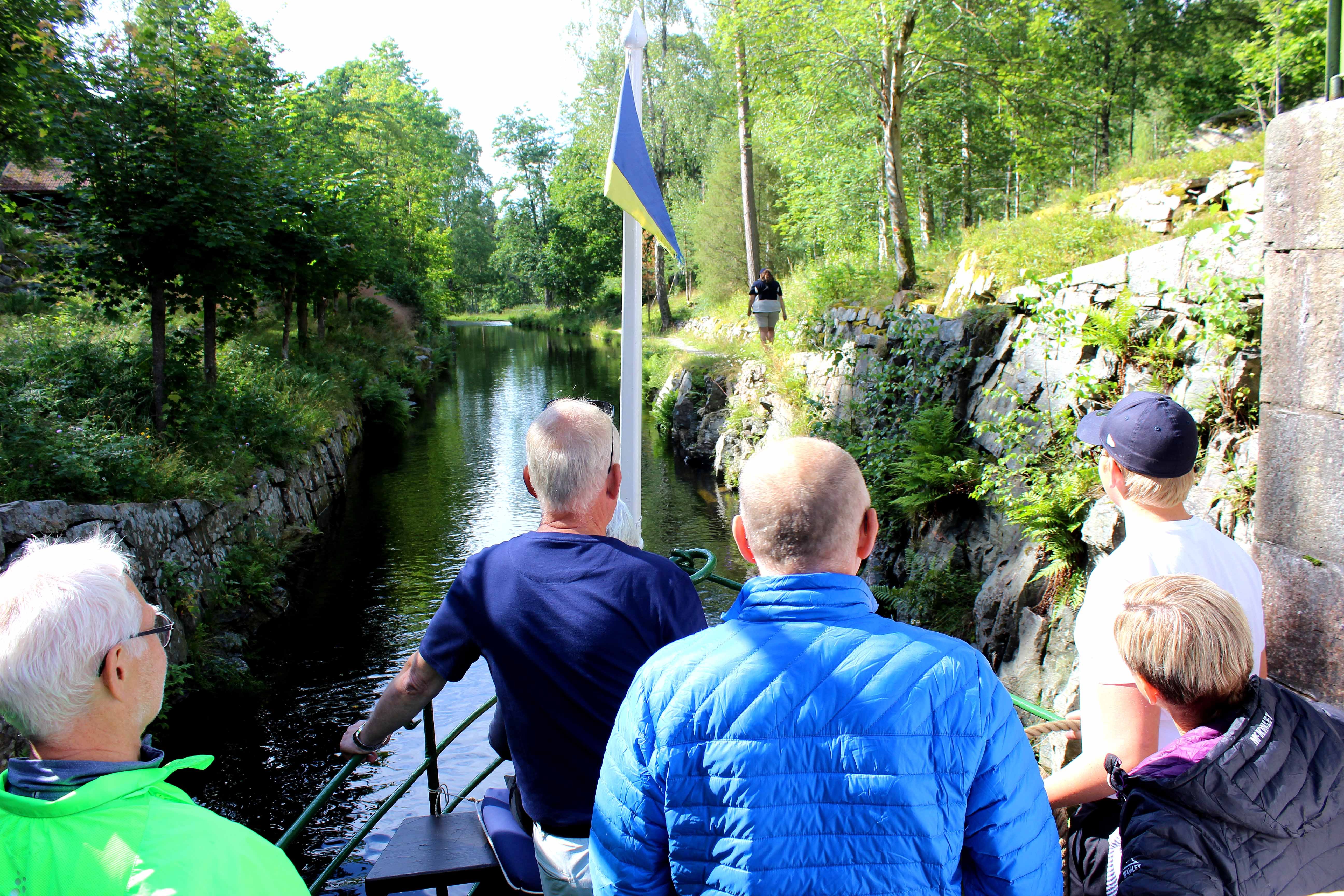 Dalsland Canal traffic