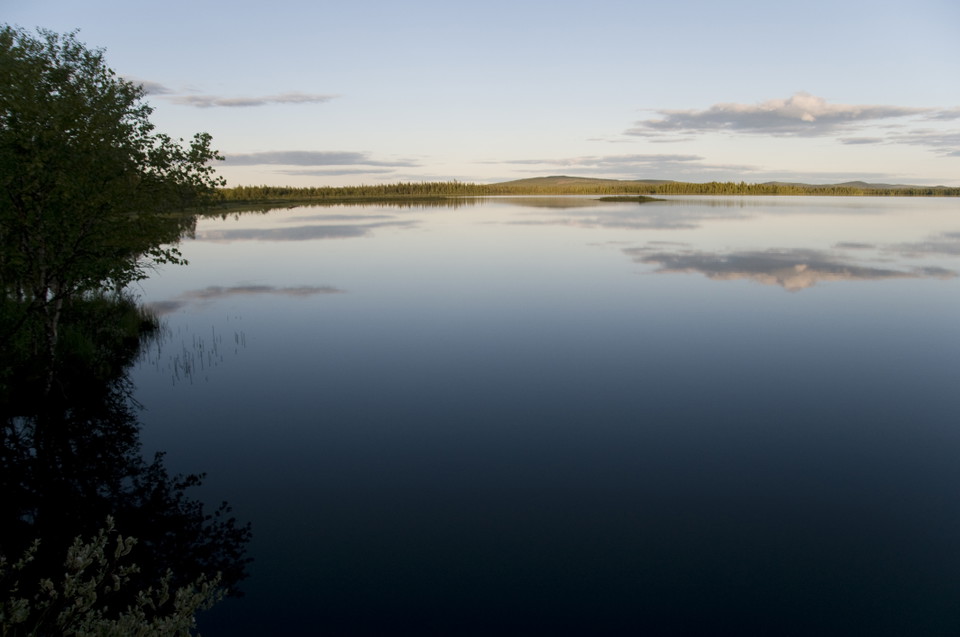 Vy över Mejvansjön.