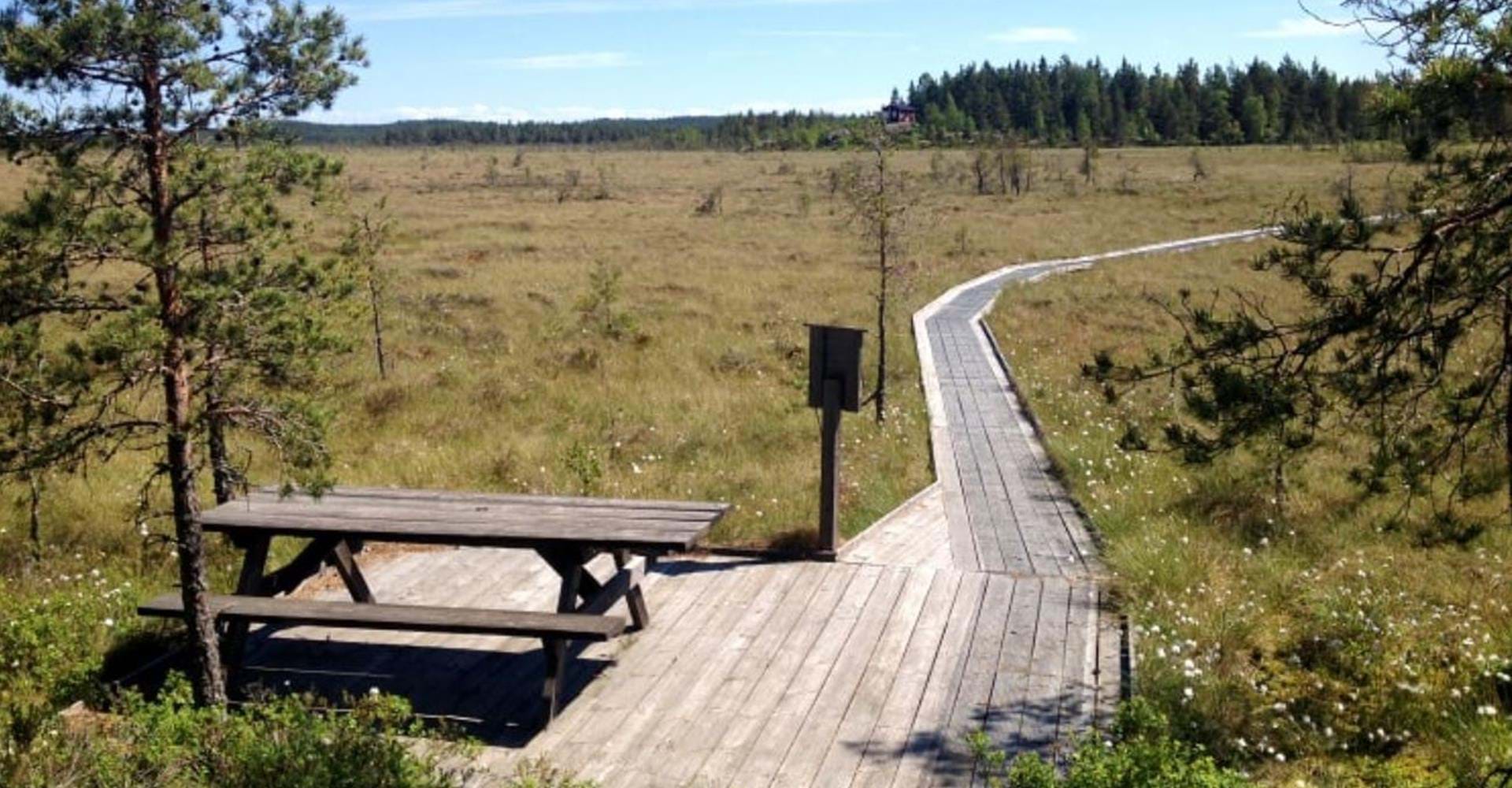 Kärnskogsmossen, rastplats